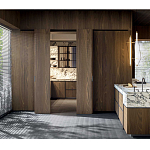 Раздвижные деревянные двери для кухни SISTEMA 7 Dada Engenereed Doors варинант исполнения - 5 | Loft Concept в Уфе