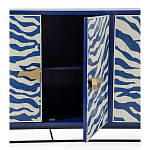 Буфет в гостиную с инкрустацией Bone Inlay Deco Sideboard - Orleans ZEBRA варинант исполнения - 2 | Loft Concept в Уфе