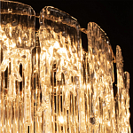 Бра с эффектом стекающего стекла и прозрачными трубками Textured Glass варинант исполнения - 7 | Loft Concept в Уфе