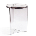 Стол журнальный круглый Acrylic Аether Smoke варинант исполнения - 1 | Loft Concept в Уфе