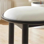 Дизайнерский стул из массива дерева с круглой спинкой Infinitude варинант исполнения - 2 | Loft Concept в Уфе