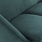 Трехместный диван с обивкой из велюра Belanger Sofa варинант исполнения - 4 | Loft Concept в Уфе