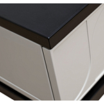 Тумбочка прикроватная с ящиком черно-серого цвета Noble Nightstand варинант исполнения - 5 | Loft Concept в Уфе