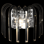 Бра цвета никель с изогнутыми хрустальными элементами Radiant Ribbons варинант исполнения - 3 | Loft Concept в Уфе