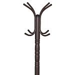 Вешалка напольная коричневая с 4-мя металлическими крючками Noble Branches варинант исполнения - 2 | Loft Concept в Уфе