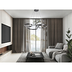 Люстра подвесная светодиодная в виде волнообразной ленты Ribbon Vortex варинант исполнения - 13 | Loft Concept в Уфе