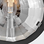 Бра округлой формы с многогранным стеклянным плафоном Hinkley варинант исполнения - 4 | Loft Concept в Уфе