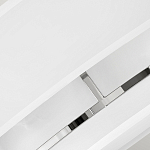 Потолочный светильник с двухслойным белым текстильным абажуром Hinkley варинант исполнения - 12 | Loft Concept в Уфе