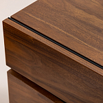 ТВ-тумба с узором из шпона на фасаде Sahara варинант исполнения - 5 | Loft Concept в Уфе