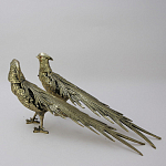 Статуэтка бронзовая пара Фазаны Bronze Birds варинант исполнения - 2 | Loft Concept в Уфе