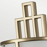 Бра с геометрическим каркасом и матовым белым цилиндрическим плафоном Feiss варинант исполнения - 5 | Loft Concept в Уфе