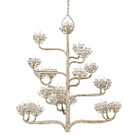 Люстра в виде растения Silver Flower Glade варинант исполнения - 2 | Loft Concept в Уфе