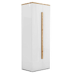 Шкаф платяной с белым глянцевым фасадом Grace of Furniture варинант исполнения - 1 | Loft Concept в Уфе