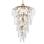 Люстра многоярусная с трубчатыми подвесками Dripping Crystals варинант исполнения - 3 | Loft Concept в Уфе