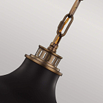 Подвесной светильник с круглым белым плафоном в индустриальном стиле Feiss варинант исполнения - 4 | Loft Concept в Уфе