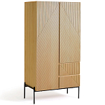 Шкаф с геометрическим рисунком на дверцах Anders Light Wood варинант исполнения - 2 | Loft Concept в Уфе