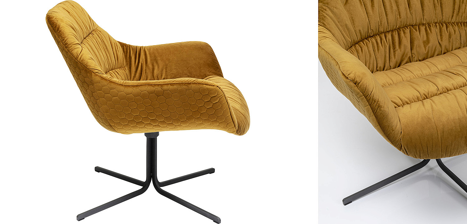 Кресло вращающееся Yellow Honeycomb - Loft-Concept в Уфе