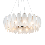 Люстра Mont Saint-Michel Золотая с Рельефным Стеклом варинант исполнения - 2 | Loft Concept в Уфе