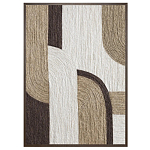 Панно из шнура геометрическая абстракция wall panel line II варинант исполнения - 2 | Loft Concept в Уфе