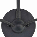 Бра настенное черное с 2-мя лампами Candle Sleeves варинант исполнения - 1 | Loft Concept в Уфе