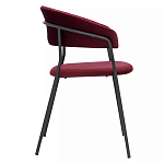 Стул мягкий с бархатистой велюровой спинкой и сиденьем Wine Chair варинант исполнения - 2 | Loft Concept в Уфе