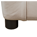 Диван двухместный раскладной светло-серый с кантом Pride варинант исполнения - 7 | Loft Concept в Уфе