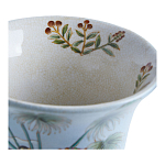 Ваза из фарфора с бронзовыми элементами Tropical Garden варинант исполнения - 4 | Loft Concept в Уфе