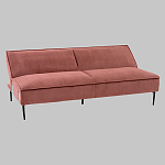 Диван современный вельветовый прямой Worcester Коралл варинант исполнения - 4 | Loft Concept в Уфе