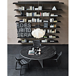 Модульный навесной стеллаж GRADUATE Bookshelves варинант исполнения - 7 | Loft Concept в Уфе