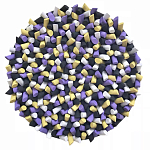 Панно «Цветение виолы» варинант исполнения - 1 | Loft Concept в Уфе