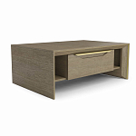 Стол журнальный с ящиками и открытыми полками Flowchart варинант исполнения - 1 | Loft Concept в Уфе