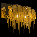 Бра с металлическими дугами и цепочками 33 см Atlantis Chain варинант исполнения - 8 | Loft Concept в Уфе