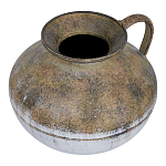 Ваза металлическая с ручкой Bygone Era варинант исполнения - 2 | Loft Concept в Уфе