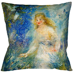 Подушка декоративная с принтом Весна Impressionism in Art варинант исполнения - 1 | Loft Concept в Уфе