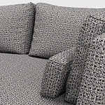 Мебельная ткань Шенилл серый цвет 142 см T4-46 варинант исполнения - 8 | Loft Concept в Уфе