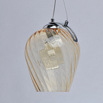 Подвесной светильник со стеклянном плафоном в форме бокала Kaleido варинант исполнения - 6 | Loft Concept в Уфе