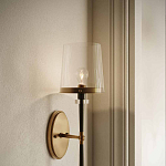 Бра настенное с прозрачным стеклянным абажуром Simple Pure Form варинант исполнения - 5 | Loft Concept в Уфе