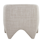 Дизайнерское кресло мягкое в белой обивке White Canvas варинант исполнения - 3 | Loft Concept в Уфе