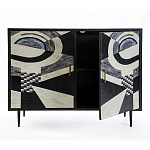Буфет в гостиную с инкрустацией  Bone Inlay sideboard - 2 doors варинант исполнения - 3 | Loft Concept в Уфе
