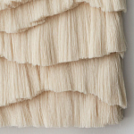 Светло-Бежевое Панно из нитей White Landscape Wall Hanging варинант исполнения - 1 | Loft Concept в Уфе