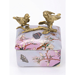 Фарфоровая шкатулка Bird talks варинант исполнения - 2 | Loft Concept в Уфе