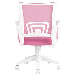 Офисное кресло с основанием из белого пластика Desk chairs Pink варинант исполнения - 4 | Loft Concept в Уфе