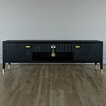 TV-тумба Дизайнерская Elsa Dreams Black варинант исполнения - 4 | Loft Concept в Уфе