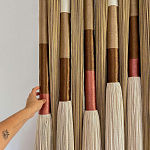 Текстильное Панно Макраме для ресторана Mexico Wall Hanging  варинант исполнения - 1 | Loft Concept в Уфе