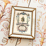 Постер в зеркальной раме Арабески New Collection of Arabesques Poster варинант исполнения - 7 | Loft Concept в Уфе