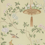 Обои ручная роспись Askew Verdigris  варинант исполнения - 2 | Loft Concept в Уфе