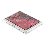 Портсигар с газовой зажигалкой из натурального камня Родонит Stone Cigarettes Cases варинант исполнения - 3 | Loft Concept в Уфе