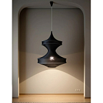 Подвесной вязаный черный светильник «Моника» варинант исполнения - 5 | Loft Concept в Уфе