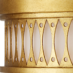 Потолочный светильник с фактурным золотым каркасом Exceptional Classic Design варинант исполнения - 2 | Loft Concept в Уфе