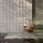 Гипсовая 3D панель с принтографией PM-23 варинант исполнения - 1 | Loft Concept в Уфе